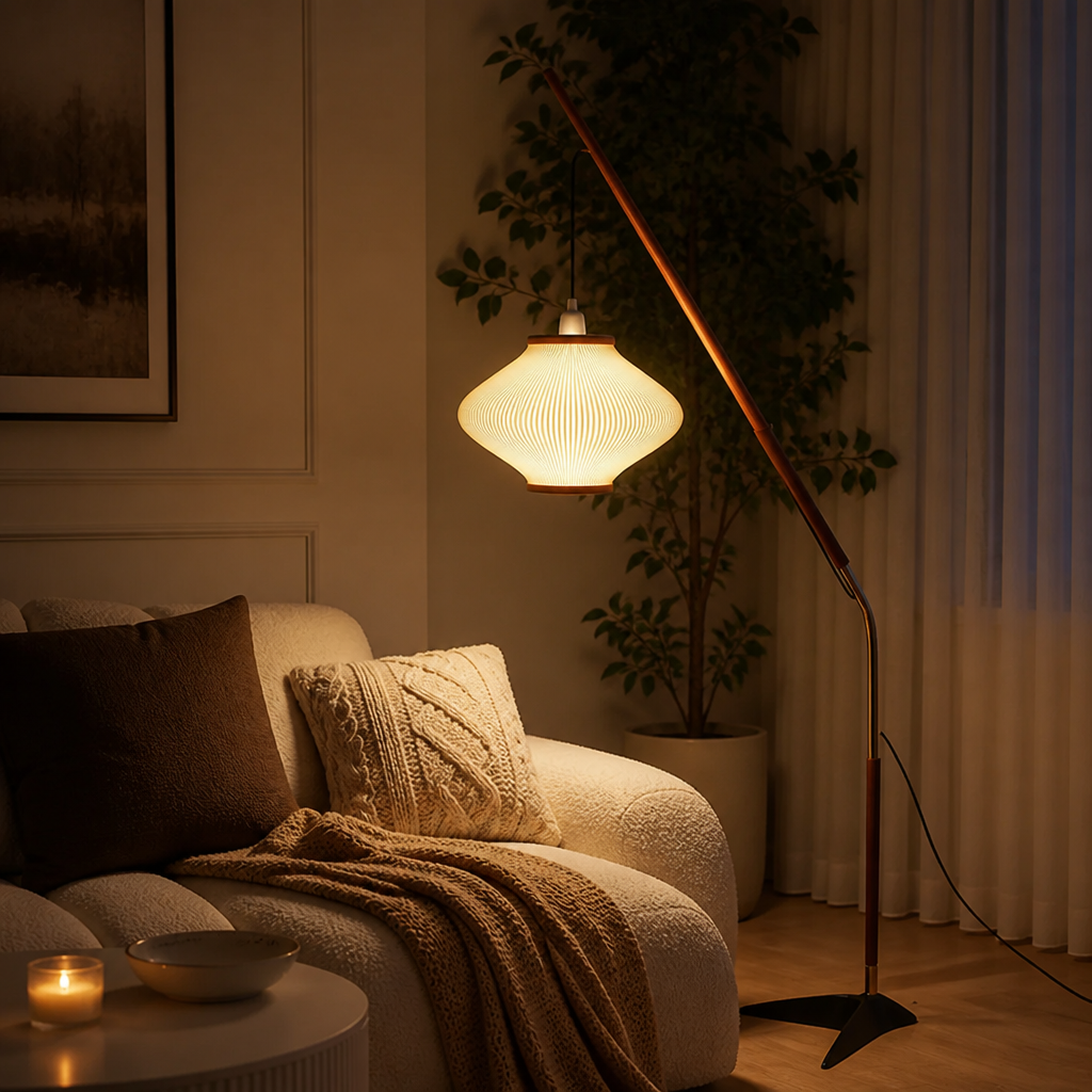 Scandinavian Acrylic Floor Lamp - Image 7