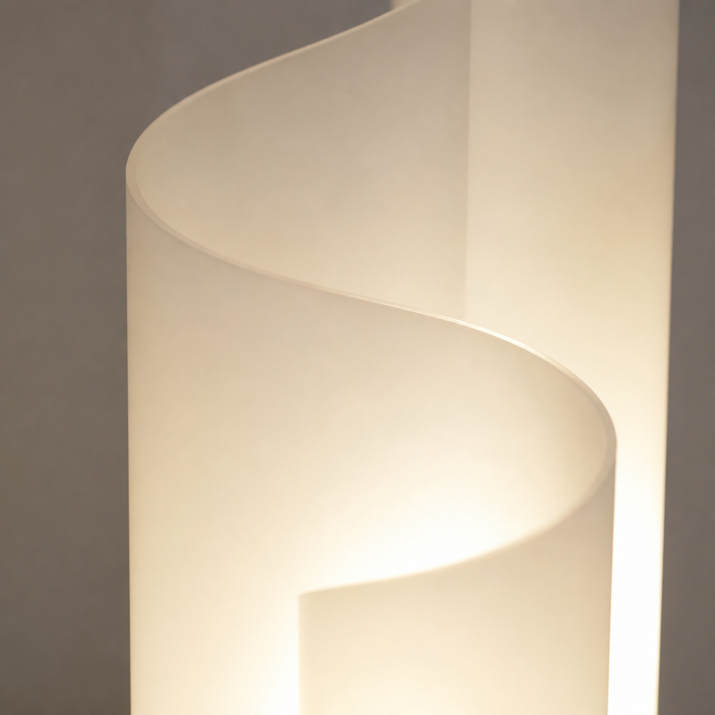 Scandinavian Glacier LED Floor Lamp - Image 5