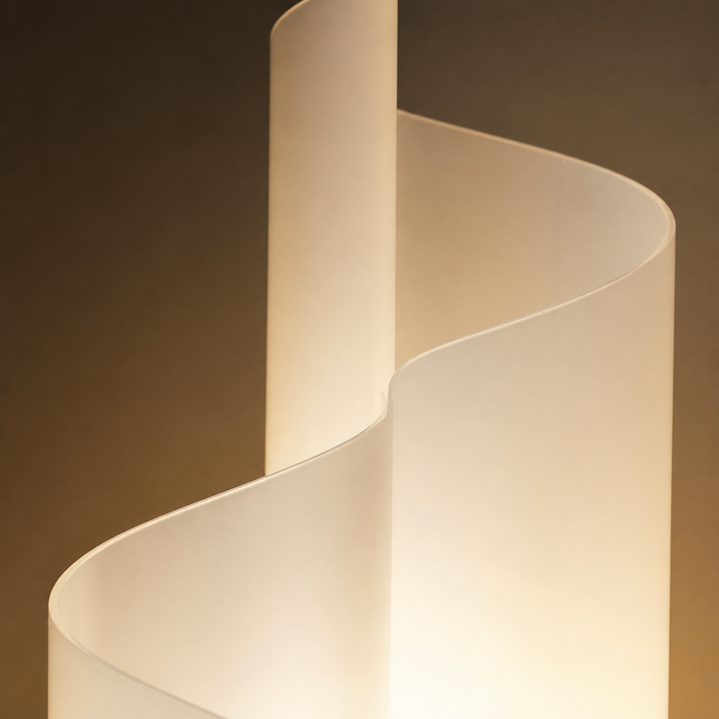 Scandinavian Glacier LED Floor Lamp - Image 6