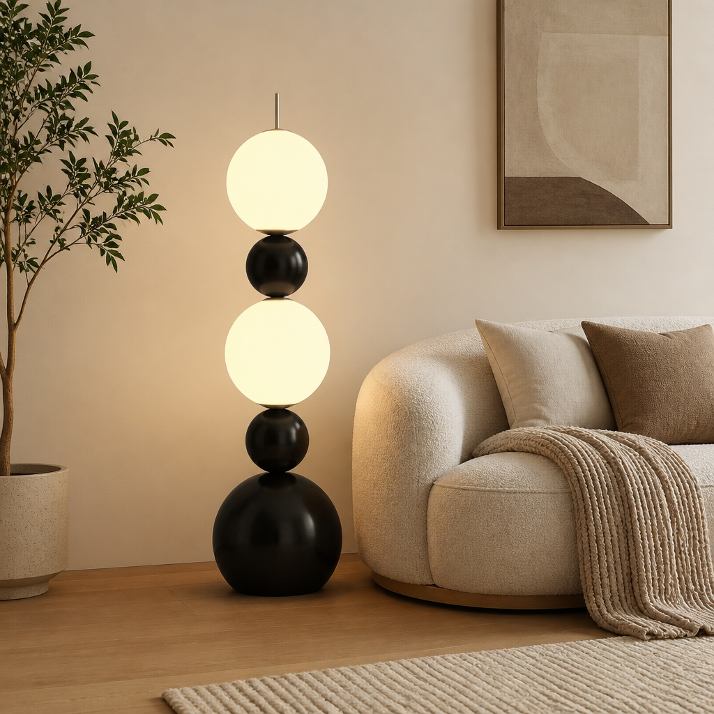 Scandinavian LED Gourd Floor Lamp - Image 10